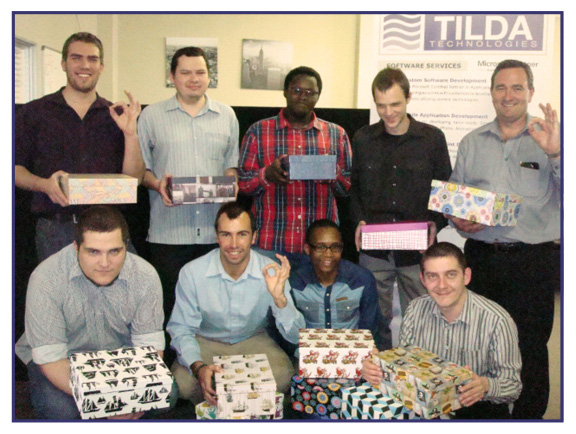 Tildatech SantaShoebox Pledge